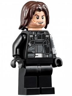 LEGO Minifigure-Winter Soldier - Black Hands and Holster-Super Heroes / Captain America Civil War-SH257-Creative Brick Builders